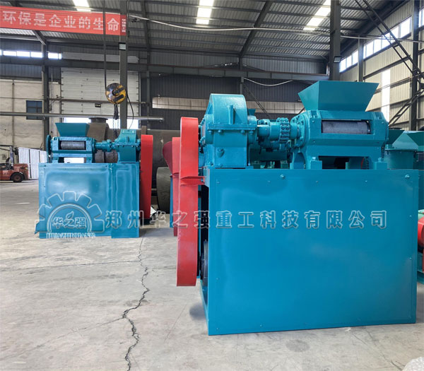 華之強對輥擠壓造粒機實拍圖